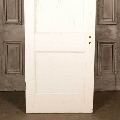 #46119 30x79 Antique 2 Panel Wood Interior Door image 3