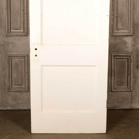 #46119 30x79 Antique 2 Panel Wood Interior Door image 6