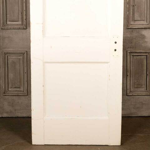 #46121 30x77 Antique 2 Panel Painted Interior Door image 3