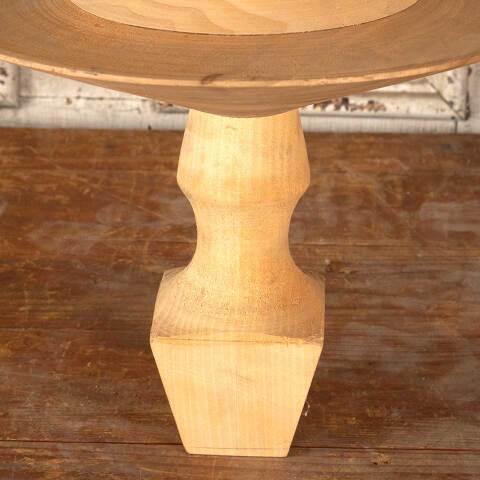 #46246 Large Vintage Turned Wood Finial image 2