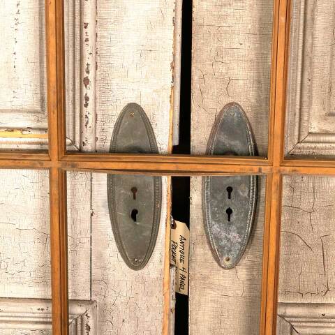 #46316 Antique Divided 9 Lite Wood Window Sash image 4