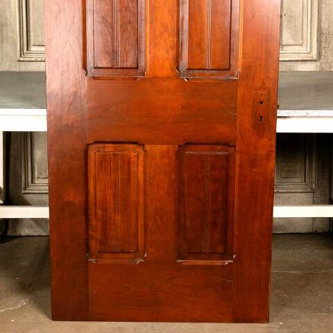 #46356 Antique Victorian 4 Panel Interior Wood Door image 7