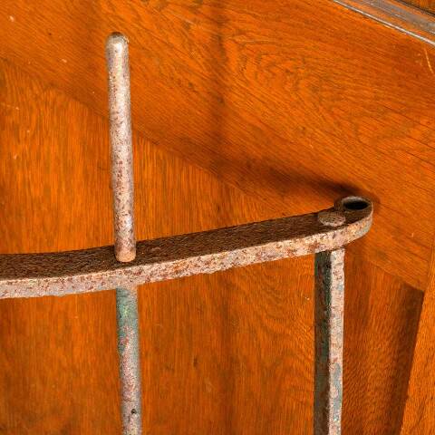 #46362 Salvaged Antique Wrought Iron Garden Gate image 7