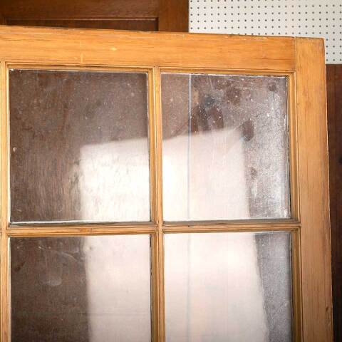 #46386 Antique Divided 9 Lite Wood Window Sash image 2