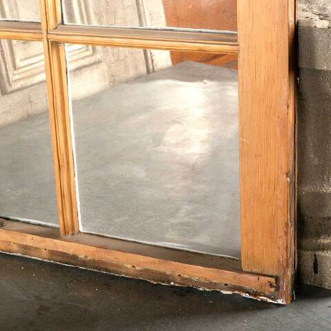 #46386 Antique Divided 9 Lite Wood Window Sash image 4