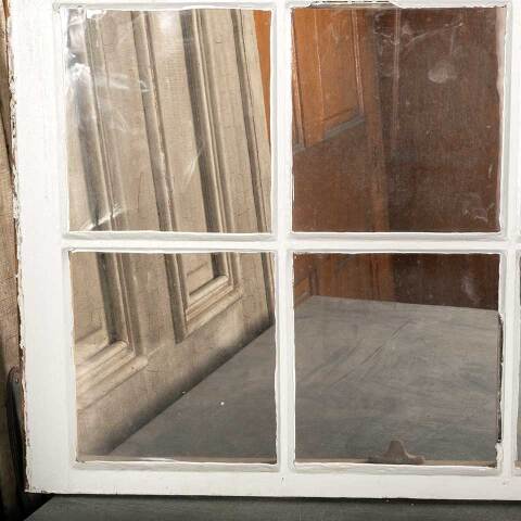 #46386 Antique Divided 9 Lite Wood Window Sash image 7