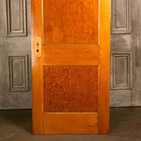 #46415 30x79 Antique 2 Panel Wood Interior Door image 6