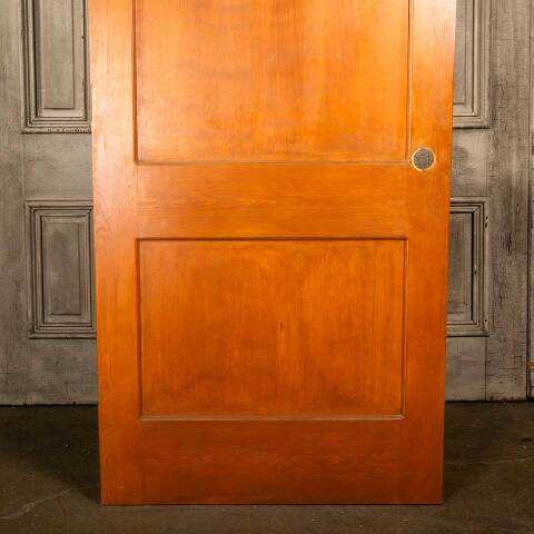 #46423 36x80 Salvaged 2 Panel Wood Interior Door image 3