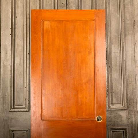 #46424 36x80 Salvaged 2 Panel Wood Interior Door image 2