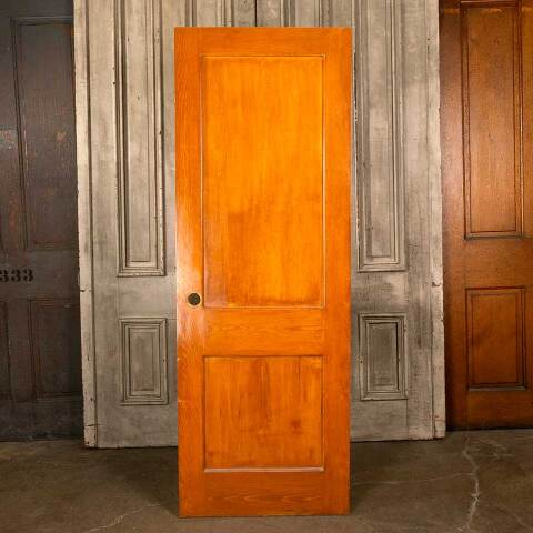 #46427 28x78 Salvaged 2 Panel Wood Interior Door image 5