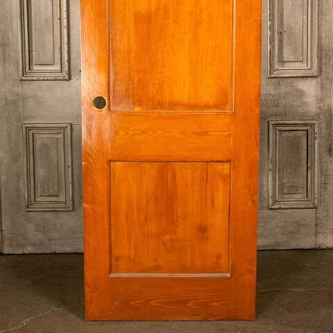 #46427 28x78 Salvaged 2 Panel Wood Interior Door image 7