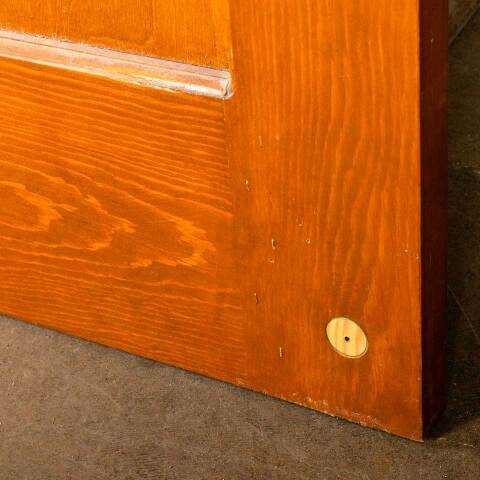 #46427 28x78 Salvaged 2 Panel Wood Interior Door image 4