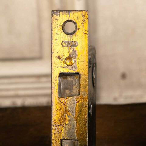 #46495 Antique Yale Door Mortise Lock Set & Strike image 7