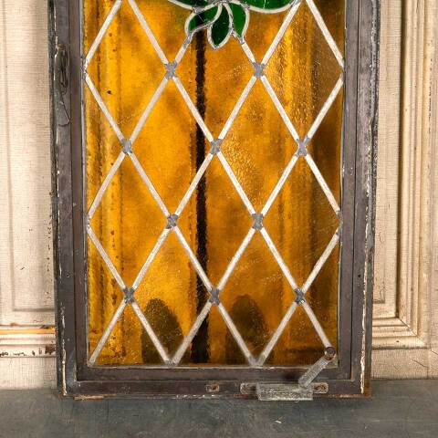 #46499 Leaded Stained Glass Metal Casement Window image 8
