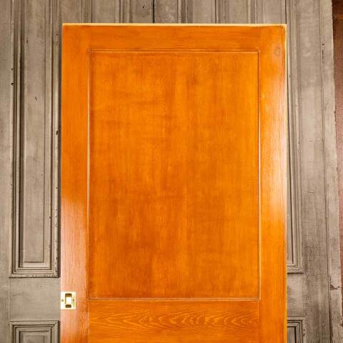 #46521 36x80 Salvaged 2 Panel Pine Pocket Door image 7
