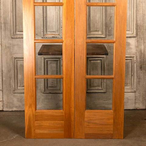 #46526 38x96 Salvaged 6 Lite Interior French Doors image 7