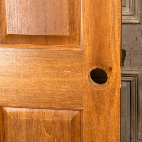 #46527 32x96 Salvaged Interior 4 Panel Wood Door image 4