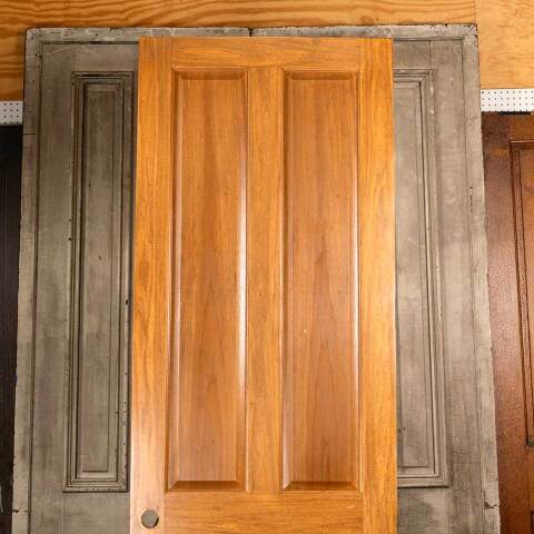 #46527 32x96 Salvaged Interior 4 Panel Wood Door image 6