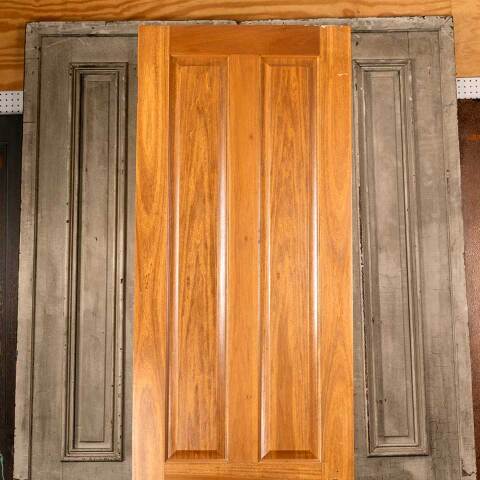 #46528 28x96 Salvaged Interior 4 Panel Wood Door image 2