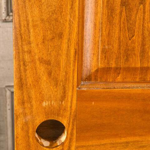 #46529 28x96 Salvaged Interior 4 Panel Wood Door image 7