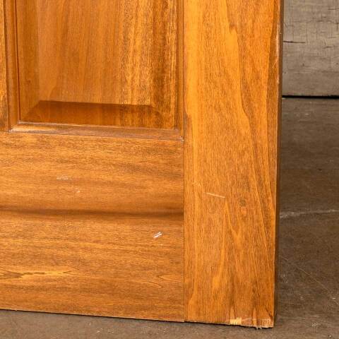 #46532 Salvaged Interior 4 Panel Wood Door image 4
