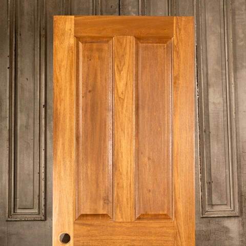 #46532 Salvaged Interior 4 Panel Wood Door image 6