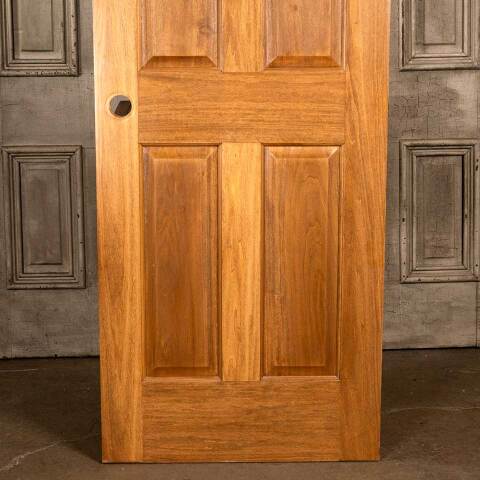 #46532 Salvaged Interior 4 Panel Wood Door image 7