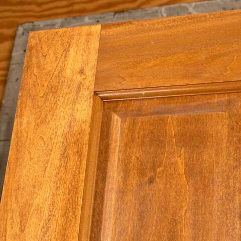 #46532 Salvaged Interior 4 Panel Wood Door image 8