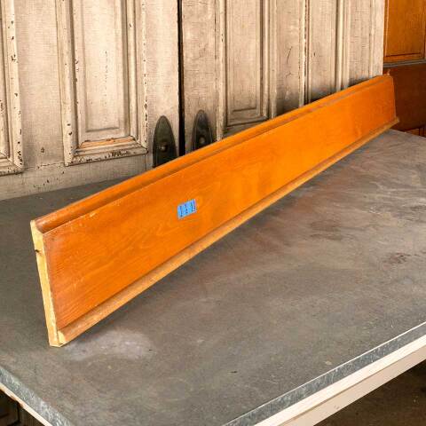 #46535 Salvaged Unpainted Pine Baseboard Trim image 3