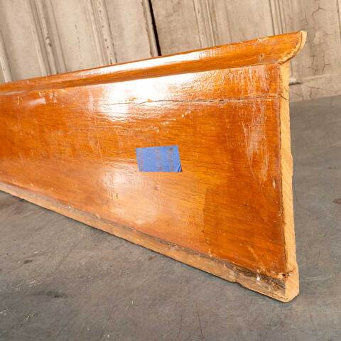 #46536 Salvaged Unpainted Oak Baseboard Trim image 5