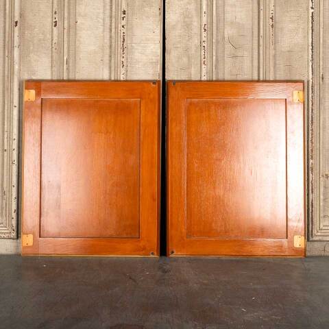 #46540 Pair of Salvaged Pine 18" Cabinet Doors image 4