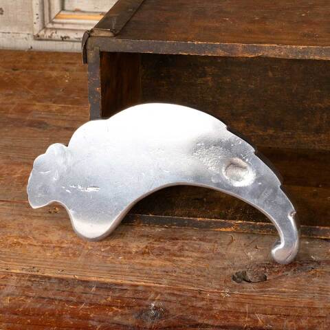 #46641 Antique Cast Aluminum Wing Ornament image 5