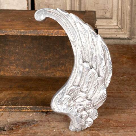 #46641 Antique Cast Aluminum Wing Ornament image 4