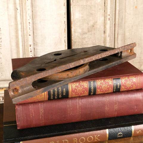 #46648 Antique Hatfield Pocket Door Roller Hanger image 3