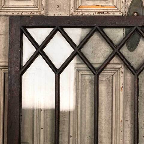 #46667 52x33 Antique Divided Lite Wood Window image 2