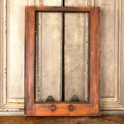 #46756 16x24 Salvaged Antique Wood Window Sash image 2
