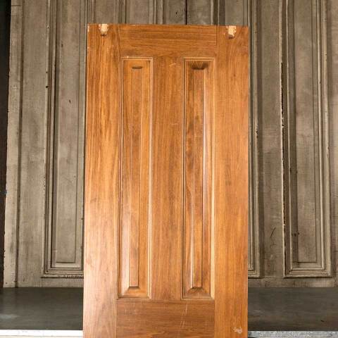 #46840 24x78 Salvaged 4 Panel Wood Pocket Door image 5