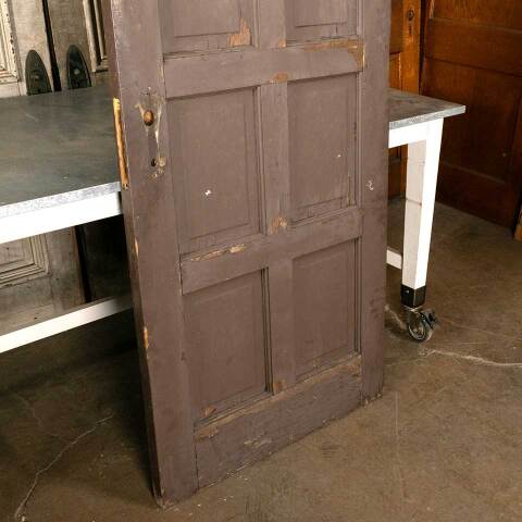 #46845 32x79 Salvaged Antique 8 Panel Interior Door image 7