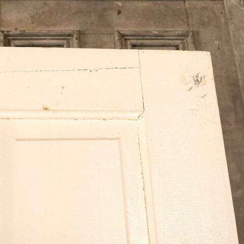 #46848 32x80 Antique 4 Panel Wood Interior Door image 4