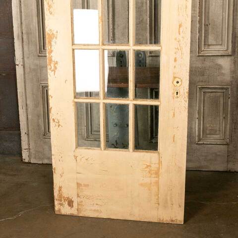#46851 32x84 Salvaged Antique 15 Lite French Door image 3