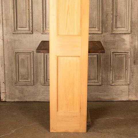 #46891 15x79 Salvaged 2 Panel Oak Interior Door image 6