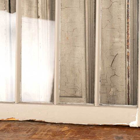 #46954 Salvaged Antique Divided Lite Wood Window image 8