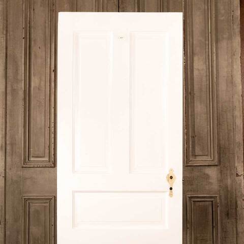 #47015 28x75 Antique 5 Panel Wood Interior Door image 2