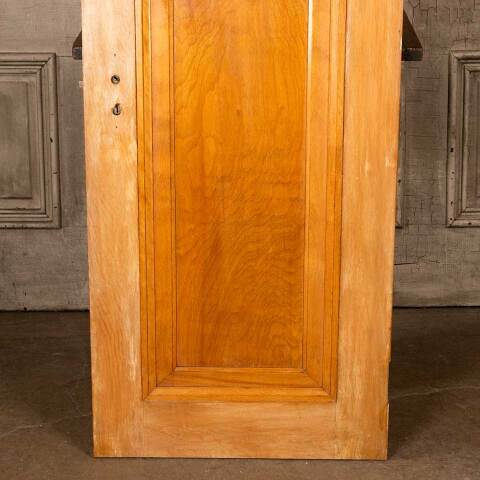 #47022 24x71 Antique 1 Panel Wood Interior Door image 7