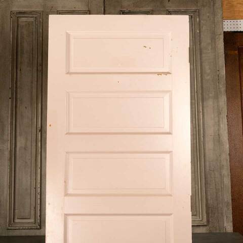 #47085 32x89 Antique 6 Panel Wood Interior Door image 5