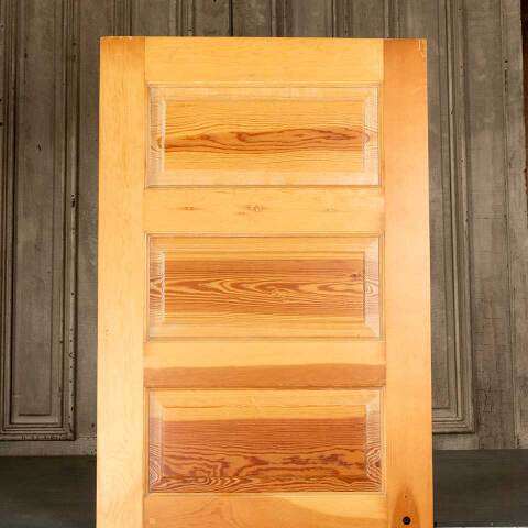#47088 30x77 Antique 5 Panel Pine Interior Door image 2