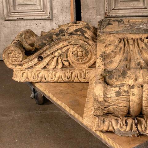 #47135 Antique Terra Cotta Architectural Ornament image 6