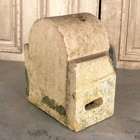 #47137 Antique Terra Cotta Pediment Cartouche image 6