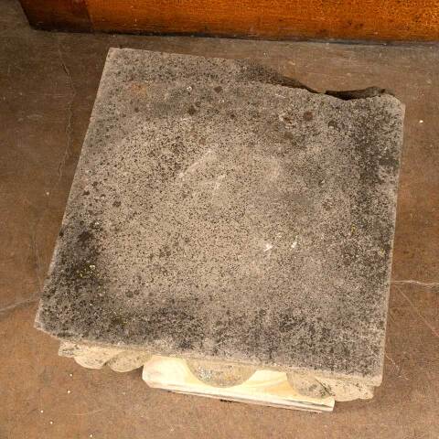 #47138 Antique Carved Stone Architectural Ornament image 4