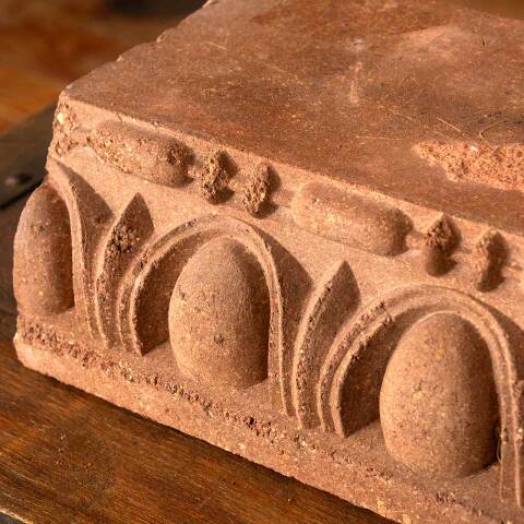 #47159 Antique Terra Cotta Architectural Ornament image 3